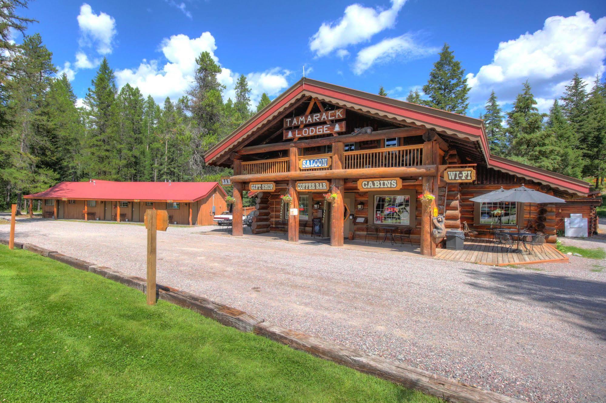 Historic Tamarack Lodge & Cabins Hungry Horse Exterior foto